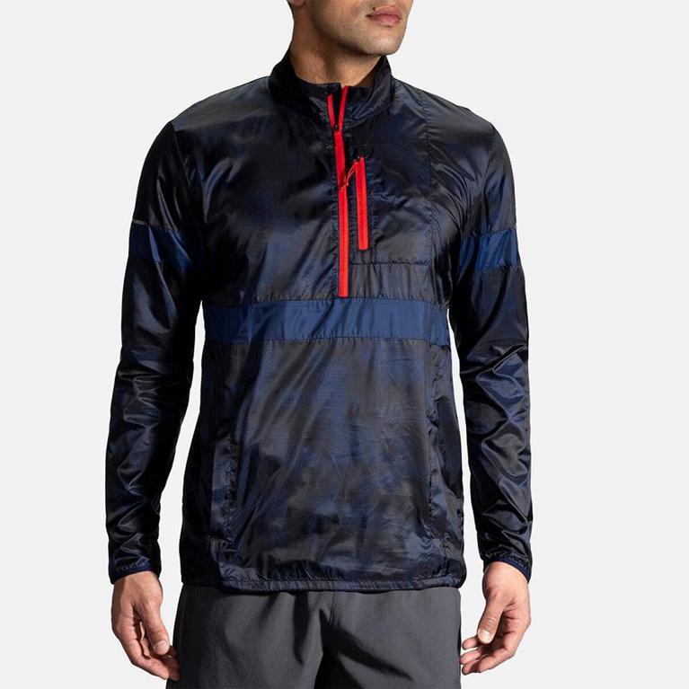 Brooks LSD Pullover Mens Running Jackets - Grey - Indonesia (STJW-65781)